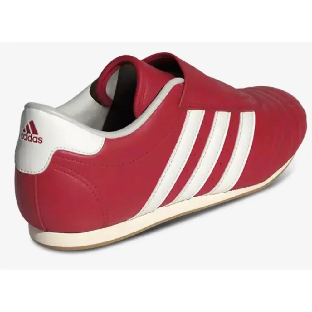 NEW Adidas Originals Taekwondo Leather Women's 7.5, Red/ White JS4020 - Picture 4 of 9